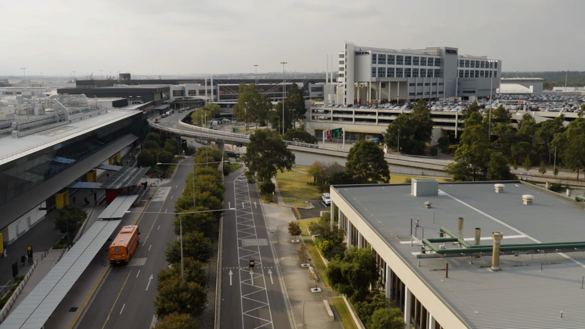 Melbourne Airport External View