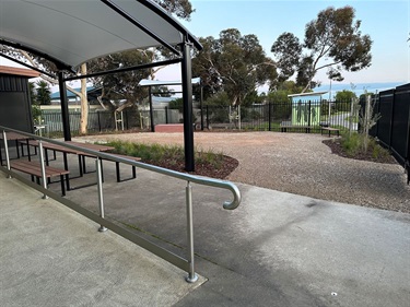 Craigieburn Youth Centre courtyard