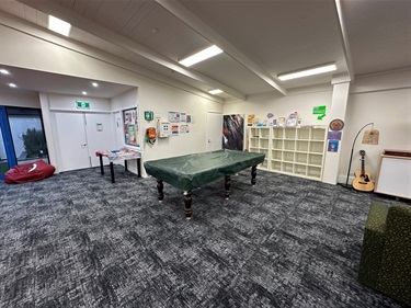 Sunbury Youth Centre main activity space