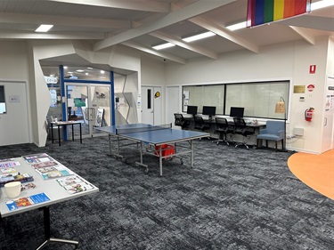 Sunbury Youth Centre main activity space