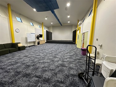 Sunbury Youth Centre band room