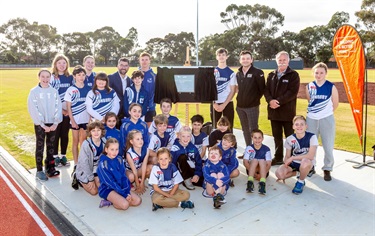 Eric Boardman Reserve Athletics Track Official Opening